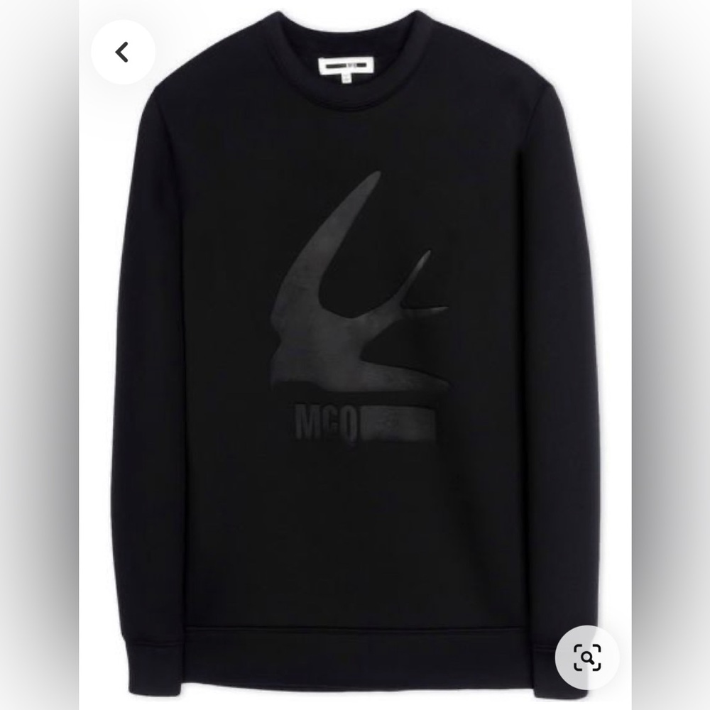 Alexander McQueen Black Logo Sweatshirt